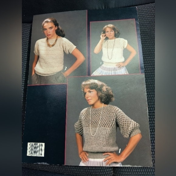 Quick Knit Sweaters Knitting Pattern Booklet by Leisure Arts - Picture 2 of 2